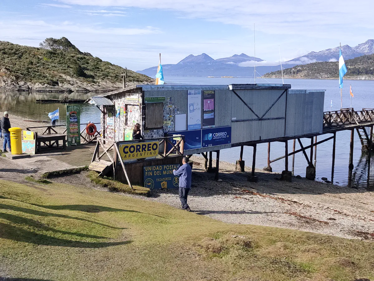 ウシュアイアにある世界最南端の郵便局