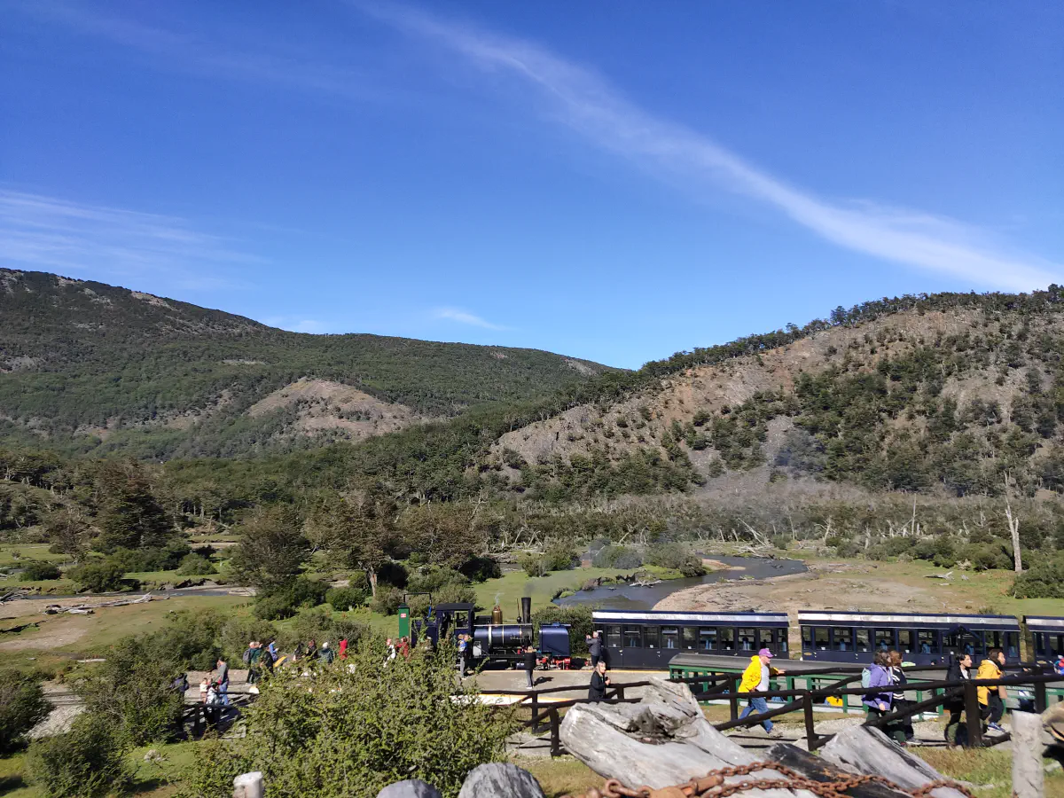 世界の果て号の終点の風景