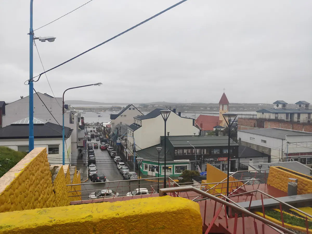 アルゼンチンウシュアイアの街並み