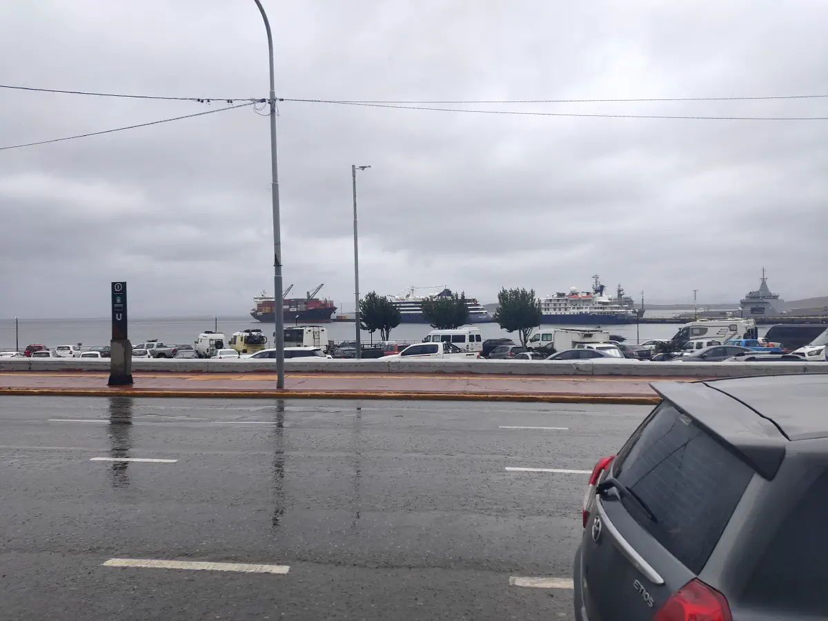 ウシュアイアの港