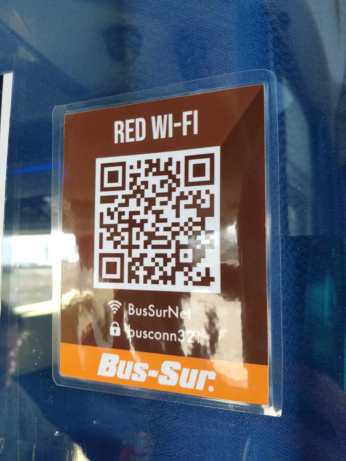Bus-Surの車内のWi-Fi
